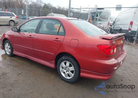 2005 Toyota Corolla S z USA, uszkodzony, nr VIN 2T1BR32EX5C354565